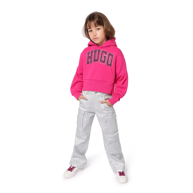Sweat-shirt en molleton Hugo 
                    FILLE
