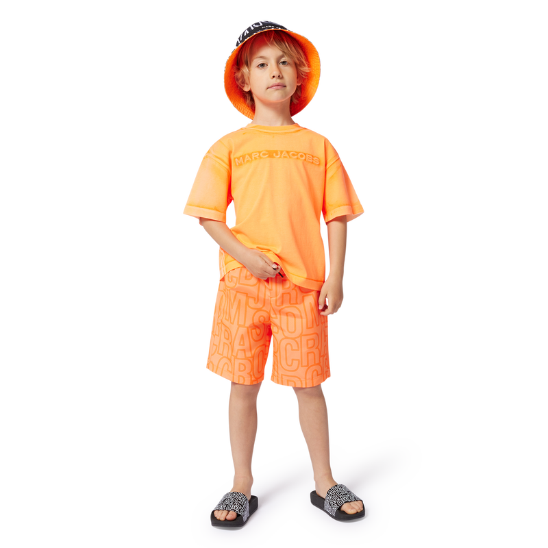 T-shirt en coton avec broderie MARC JACOBS 
                        UNISEXE