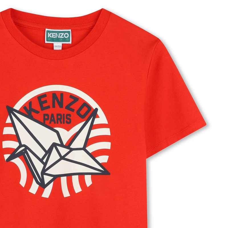 T-shirt manches courtes coton KENZO KIDS 
                        UNISEXE