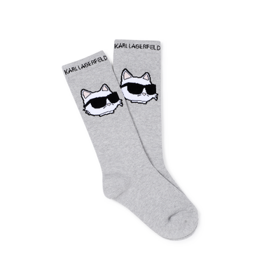 Lot de 2 paires de chaussettes KARL LAGERFELD KIDS FILLE