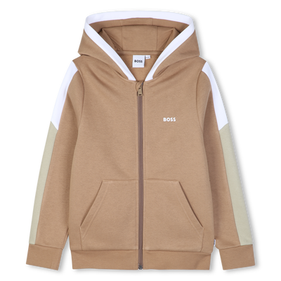 Cardigan &agrave; capuche BOSS GARCON