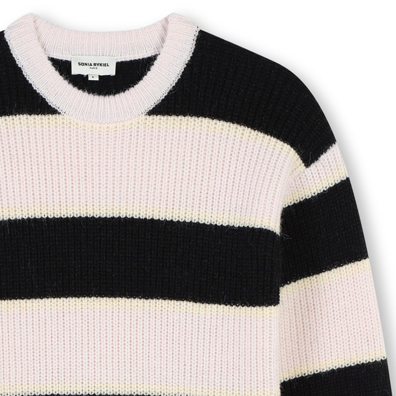 Robe à rayures bicolores SONIA RYKIEL 
                    FILLE