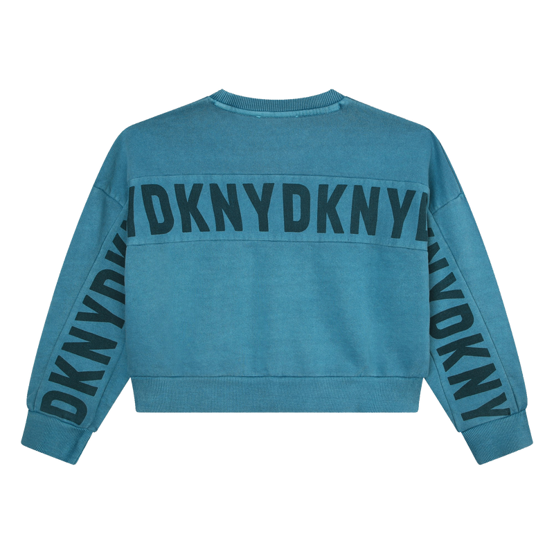 Sweat-shirt molletonné DKNY 
                    FILLE