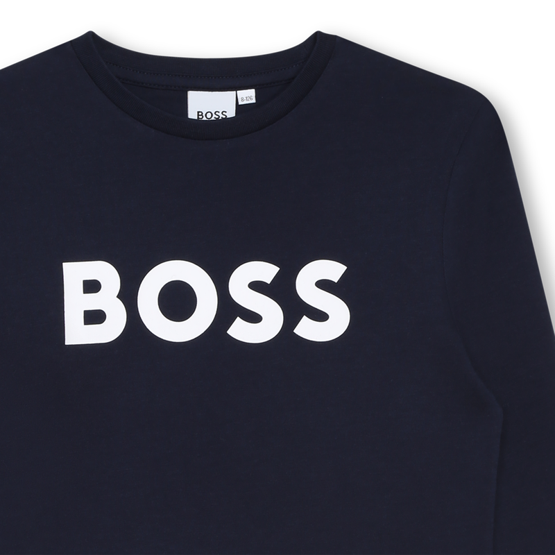 TEE-SHIRT MANCHES LONGUES BOSS 
                        GARCON