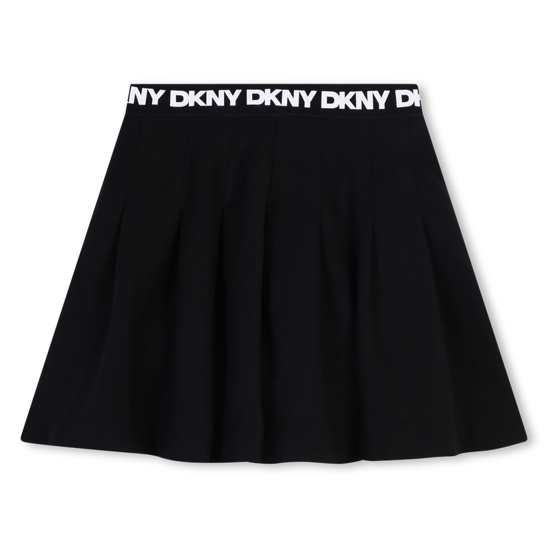 Jupe pliss&eacute;e taille &eacute;lastiqu&eacute;e DKNY 
                        FILLE