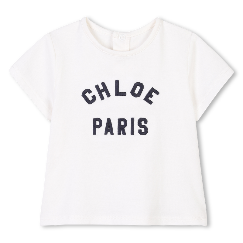 T-shirt manches courtes CHLOE 
                    FILLE