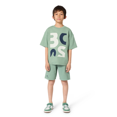 TEE-SHIRT MANCHES COURTES BOSS GARCON