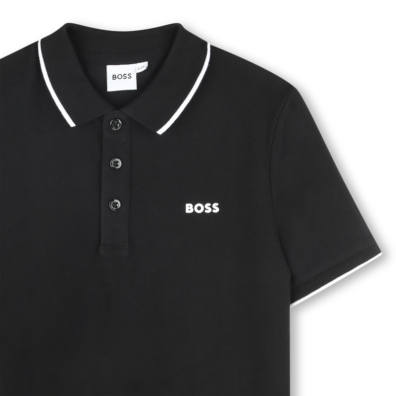 Polo à manches courtes BOSS 
                    GARCON