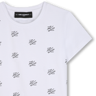 Tee-shirt manches courtes KARL LAGERFELD KIDS 
                    FILLE