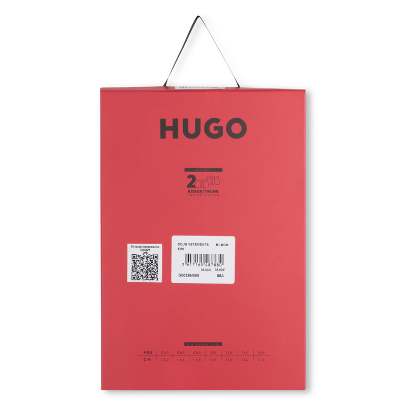 Lot de 2 boxers en coffret Hugo 
                    GARCON