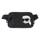 Sac banane en textile enduit effet gomme KARL LAGERFELD KIDS 
                    GARCON