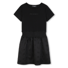 Robe manches courtes KARL LAGERFELD KIDS 
                    FILLE