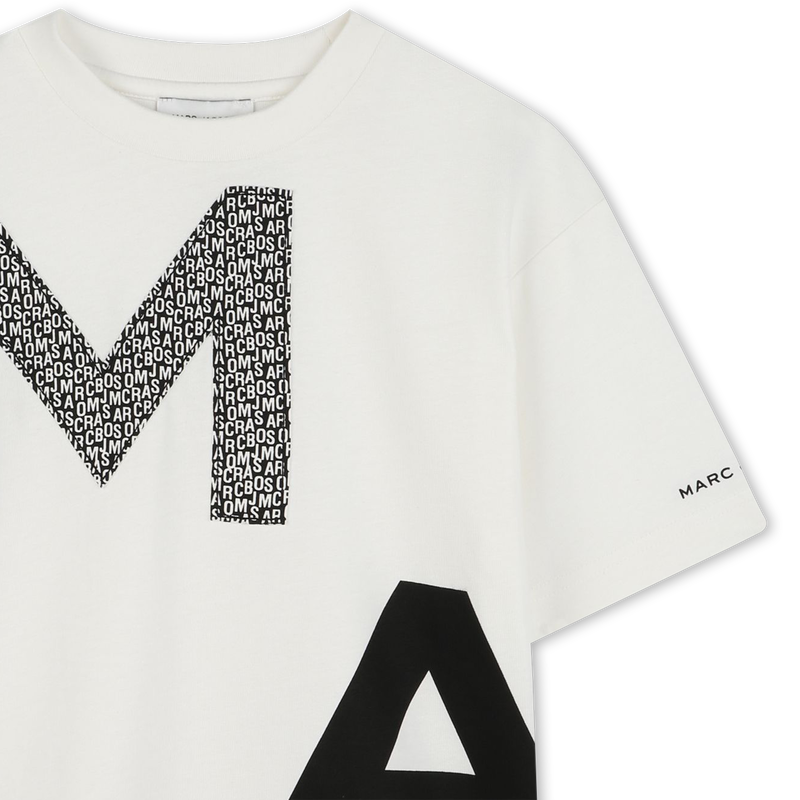 T-shirt en coton bicolore THE MARC JACOBS 
                    GARCON