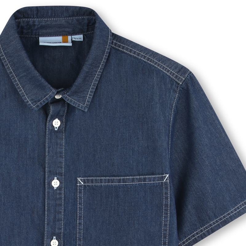 Chemise légère en jean TIMBERLAND 
                    GARCON