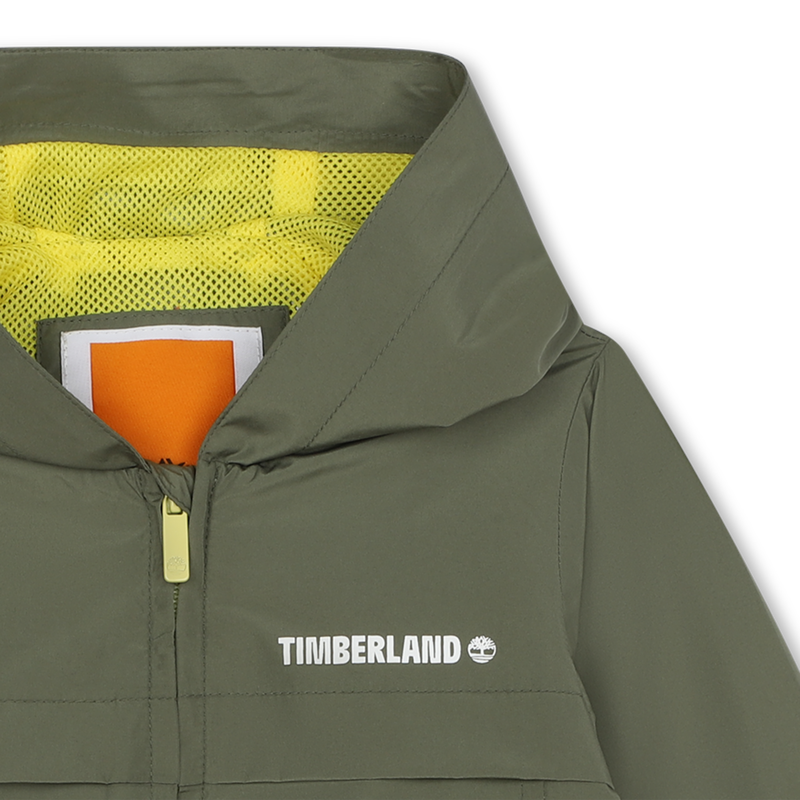 Coupe-vent déperlant à capuche TIMBERLAND 
                    GARCON