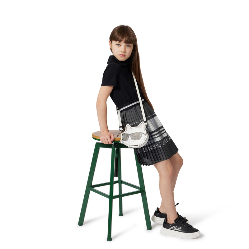 Baskets basse à lacets KARL LAGERFELD KIDS 
                    FILLE