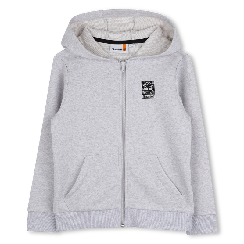 Cardigan à capuche en molleton TIMBERLAND 
                        GARCON