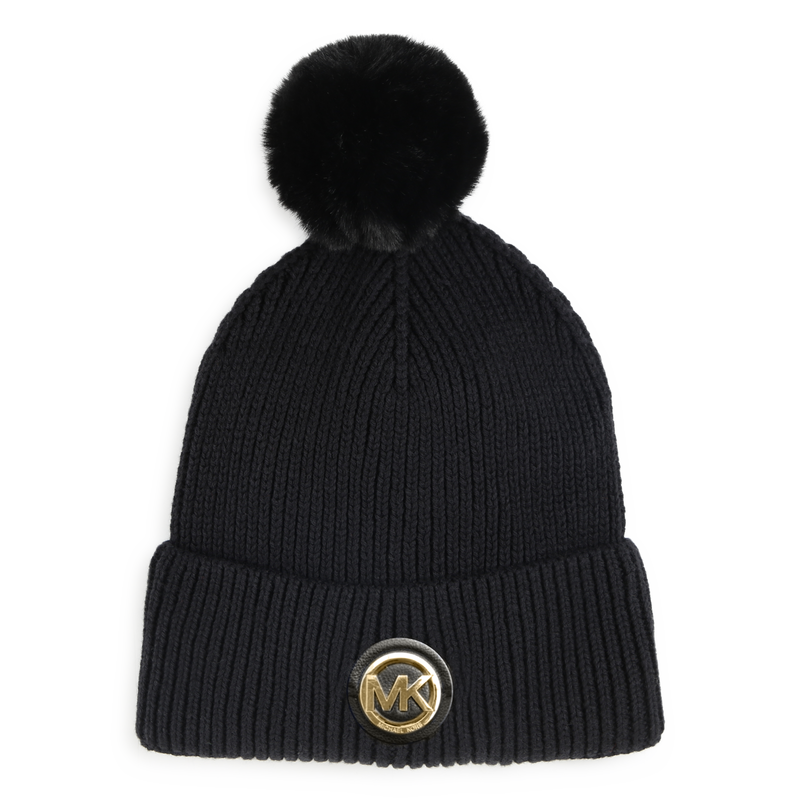 Bonnet &agrave; pompon MICHAEL KORS 
                        FILLE
