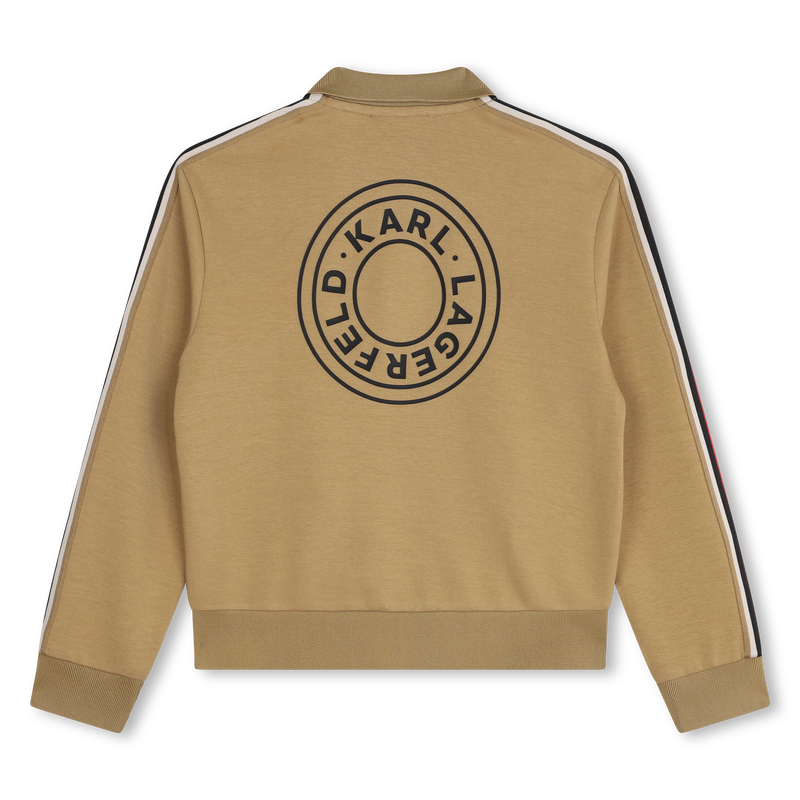 Cardigan de jogging zipp&eacute; KARL LAGERFELD KIDS 
                        GARCON