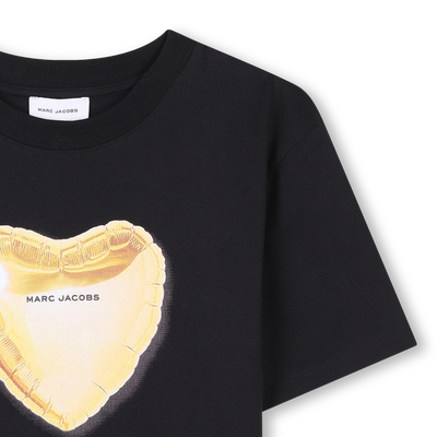 T-shirt de cérémonie en coton MARC JACOBS FILLE