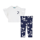 Ensemble Tee-shirt et legging KENZO KIDS 
                    FILLE