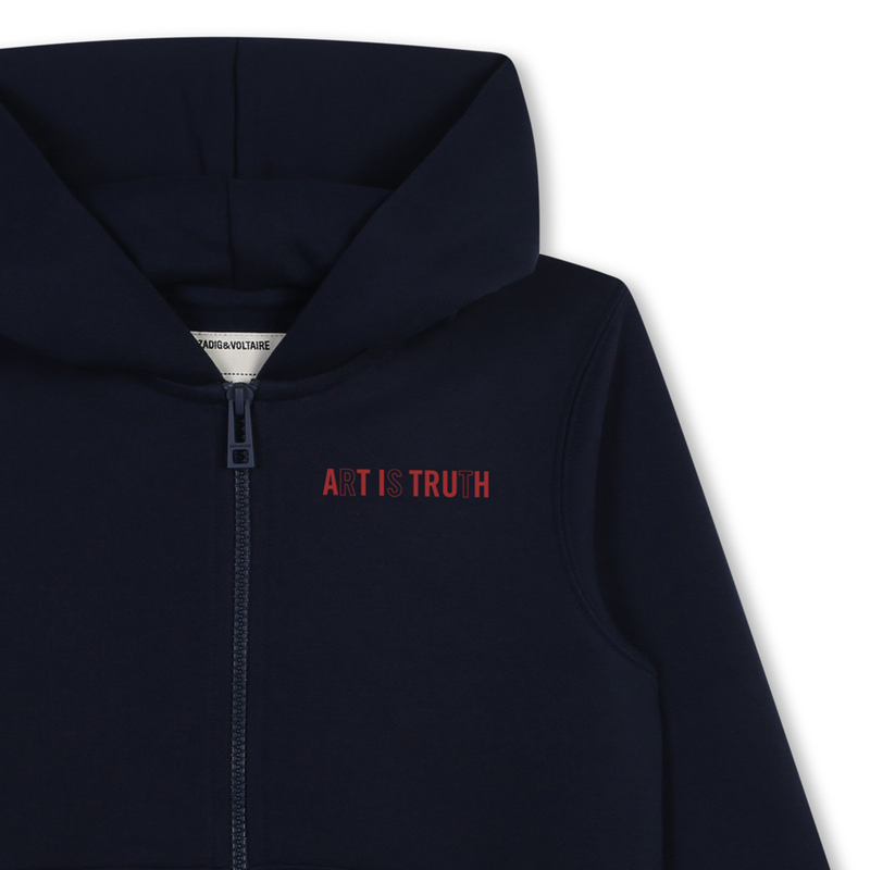 Cardigan en molleton à capuche ZADIG & VOLTAIRE 
                    GARCON
