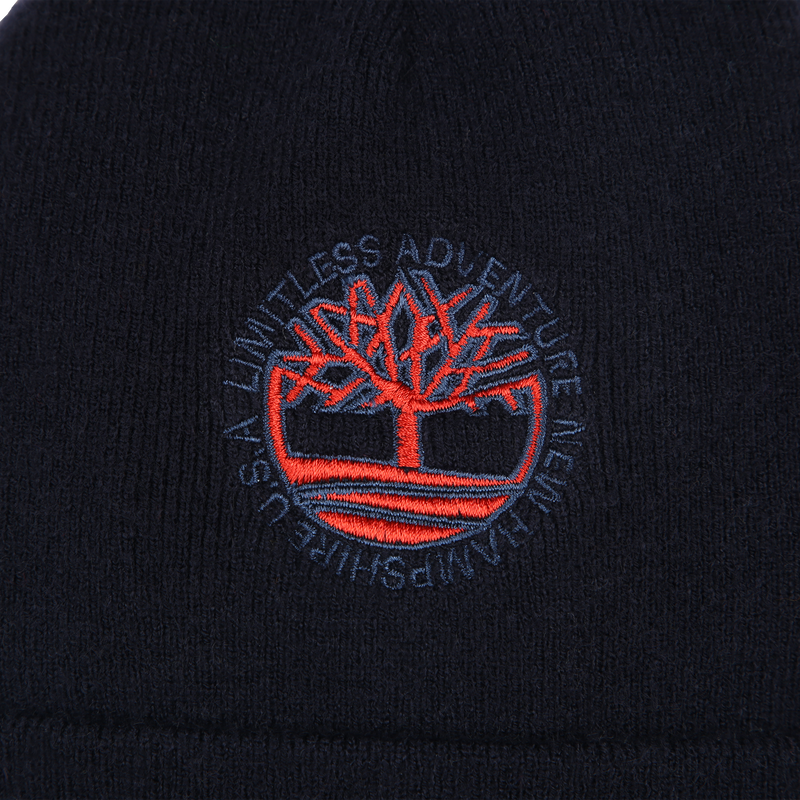 Bonnet brodé en tricot TIMBERLAND 
                    GARCON