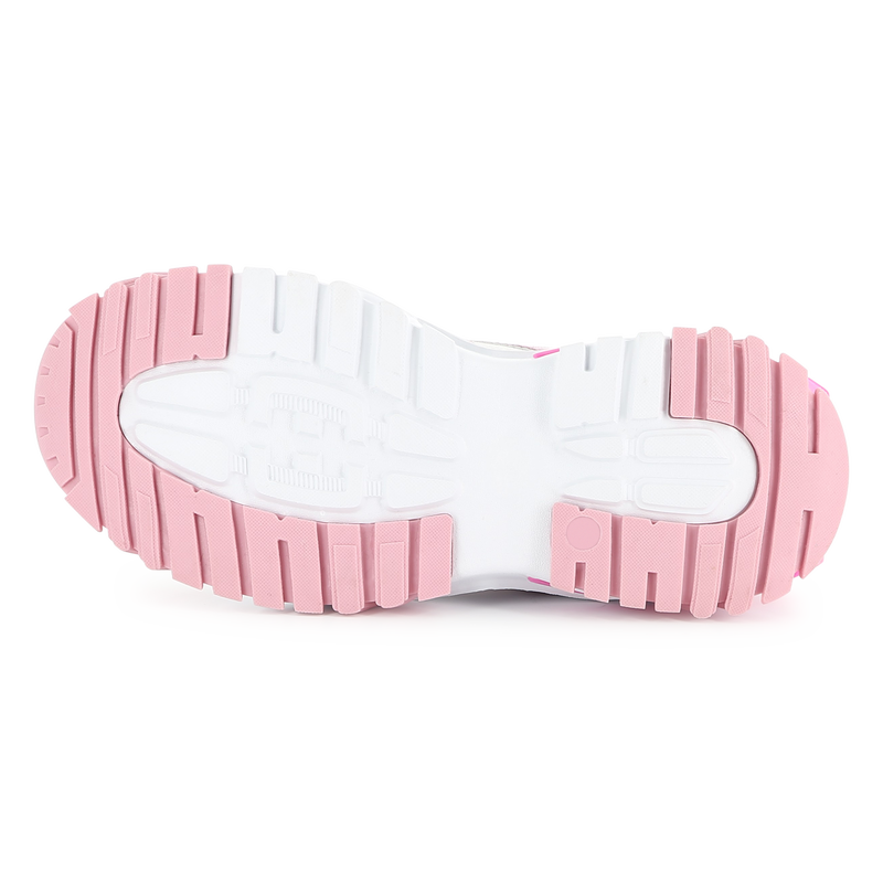 Baskets à lacets bimatières BILLIEBLUSH 
                    FILLE