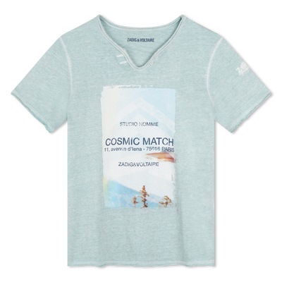 T-shirt &agrave; manches courtes ZADIG VOLTAIRE GARCON