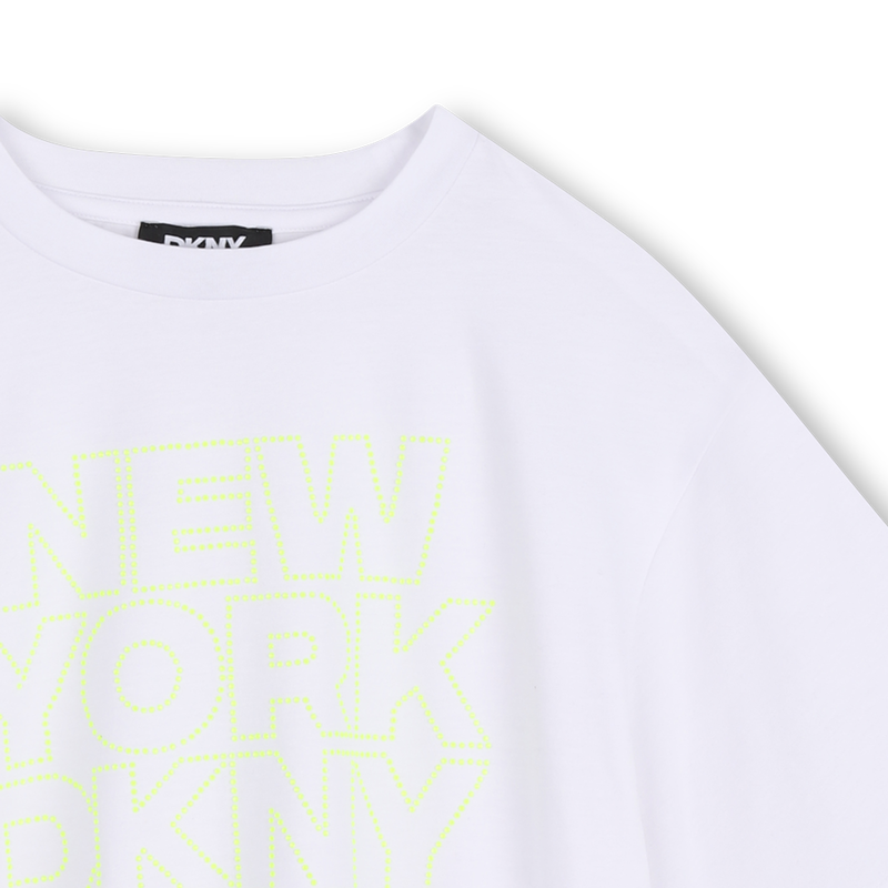 Tee-shirt manches courtes DKNY 
                        FILLE