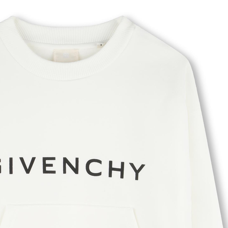 Sweat-shirt molletonné à poche GIVENCHY 
                    FILLE