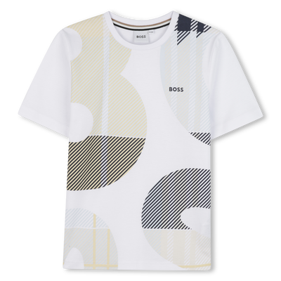 T-shirt &agrave; manches courtes BOSS GARCON