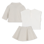 Ensemble cardigan, jupe et Tee-shirt MICHAEL KORS 
                    FILLE