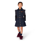 Robe en denim LANVIN 
                    FILLE