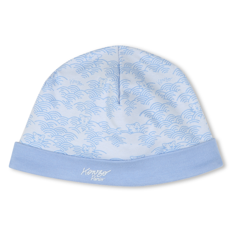 Pyjama, bavoir et bonnet coton KENZO KIDS 
                    GARCON