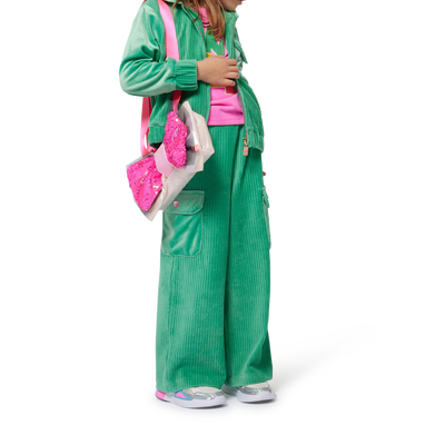 Bonnet ray&eacute; &agrave; pompon BILLIEBLUSH FILLE