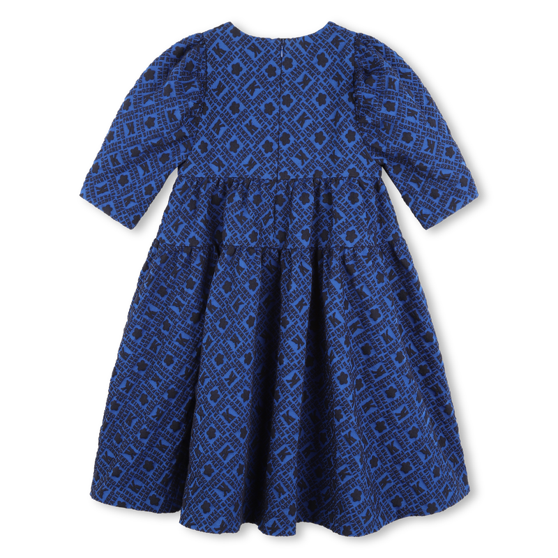 Robe imprimée à fronces KENZO KIDS 
                    FILLE