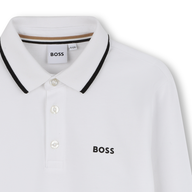 Polo à manches longues BOSS 
                    GARCON