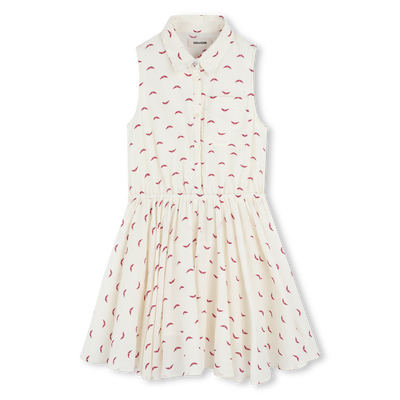 Robe imprim&eacute;e sans manche ZADIG & VOLTAIRE FILLE