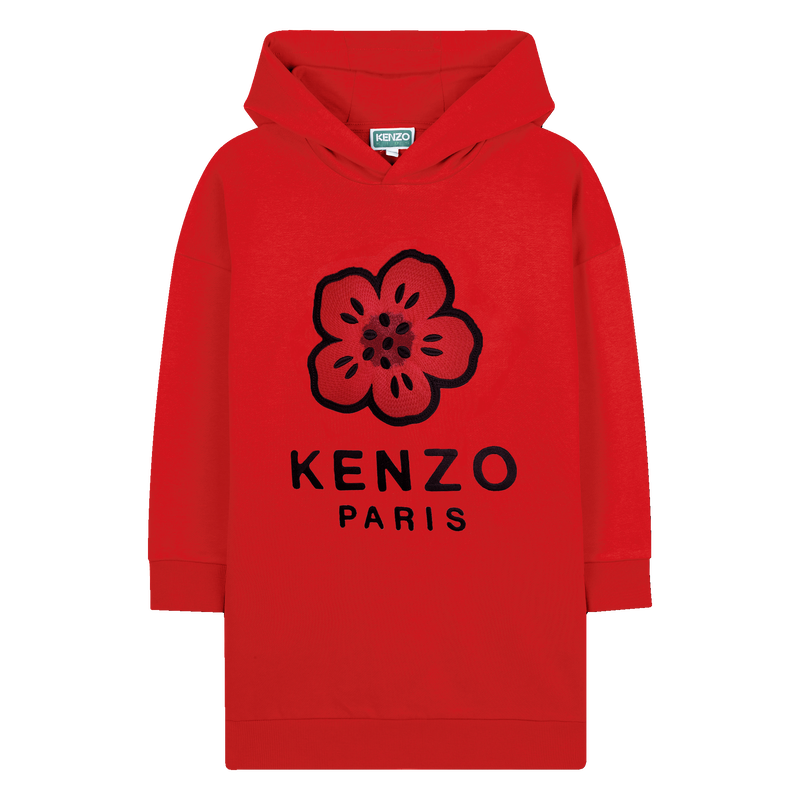 Robe en molleton non gratté KENZO KIDS 
                    FILLE