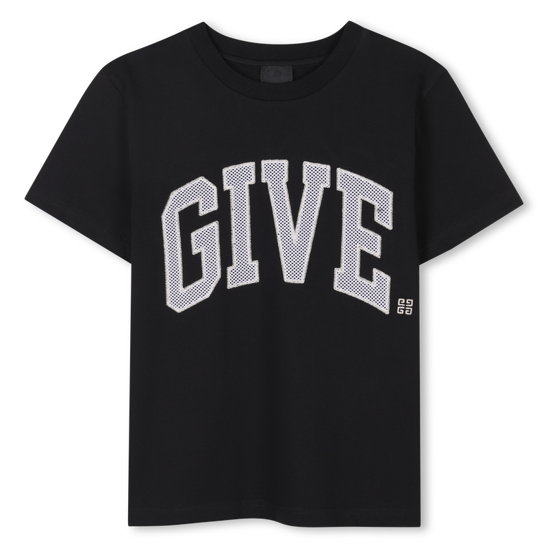 T-shirt brodé manches courtes GIVENCHY 
                    GARCON