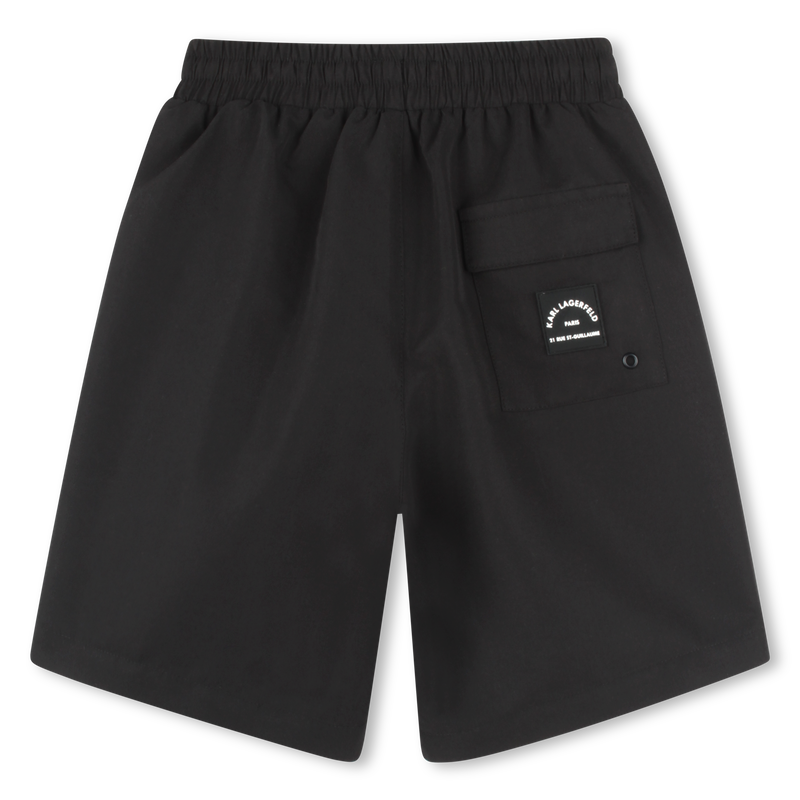 Short de bain à poches KARL LAGERFELD KIDS 
                    GARCON