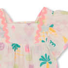 Chemisier manches courtes volantees BILLIEBLUSH 
                    FILLE