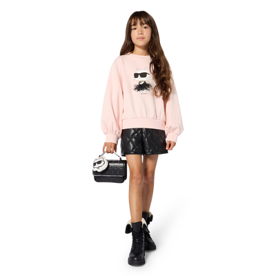 Bermuda avec strass KARL LAGERFELD KIDS FILLE