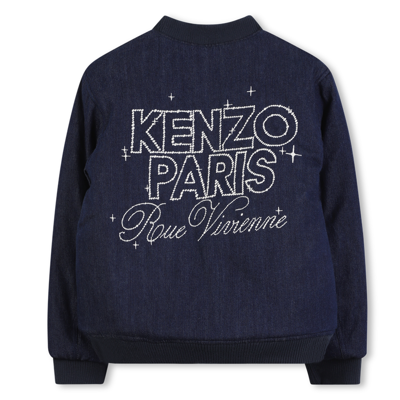 Veste r&eacute;versible avec fermeture zipp&eacute;e KENZO KIDS 
                        UNISEXE
