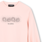 Robe manches longues KARL LAGERFELD KIDS 
                    FILLE