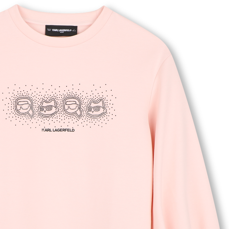 Robe manches longues KARL LAGERFELD KIDS 
                        FILLE