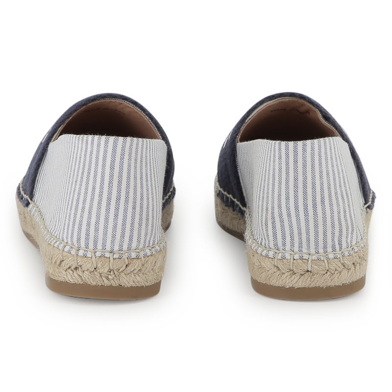 Espadrilles en toile rayée CHLOE 
                    FILLE