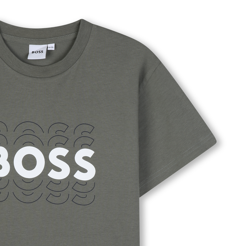 TEE-SHIRT MANCHES COURTES BOSS 
                        GARCON