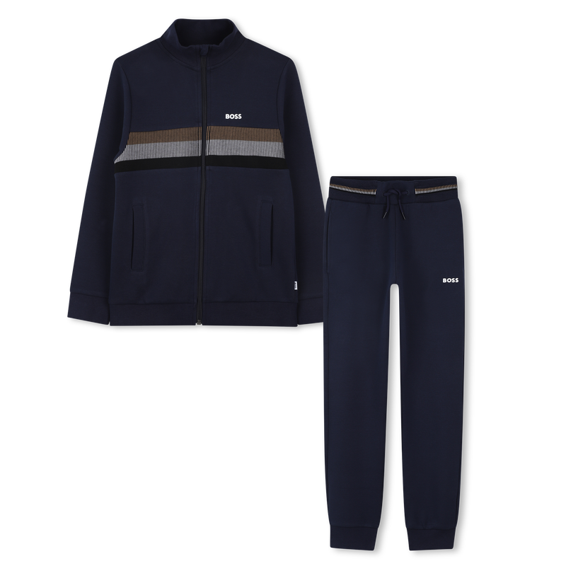 Ensemble jogging avec bandes BOSS 
                    GARCON